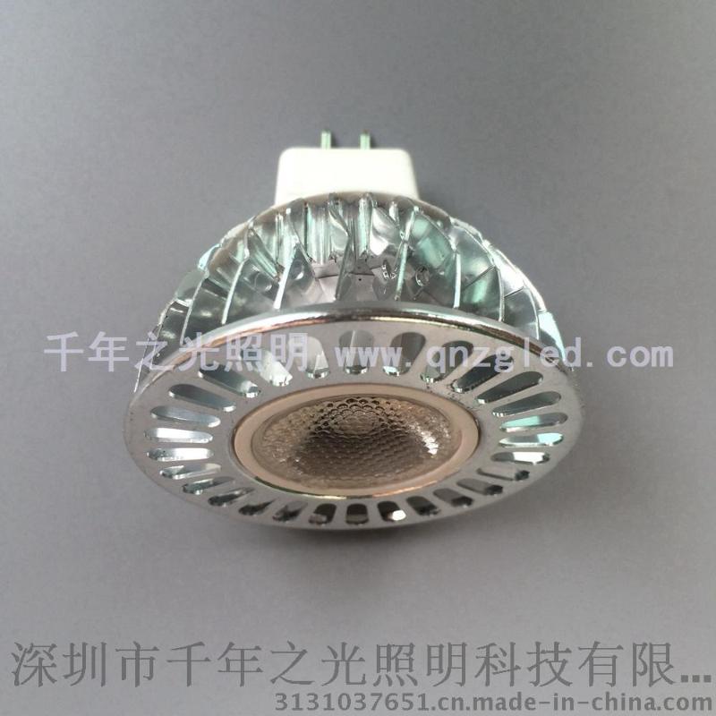 廠家直銷 調(diào)光白色 LED 射燈 MR16 SD-3W
